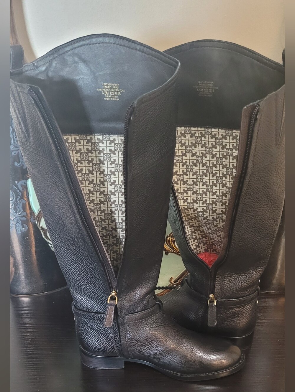 Tory Burch Riding Boots - Picture 4 of 12